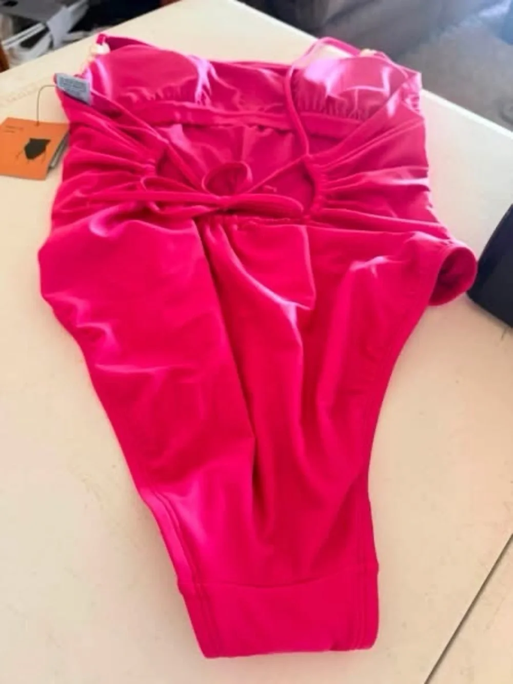 Shade & Shore Bright Pink One-Piece Girls Swimsuit